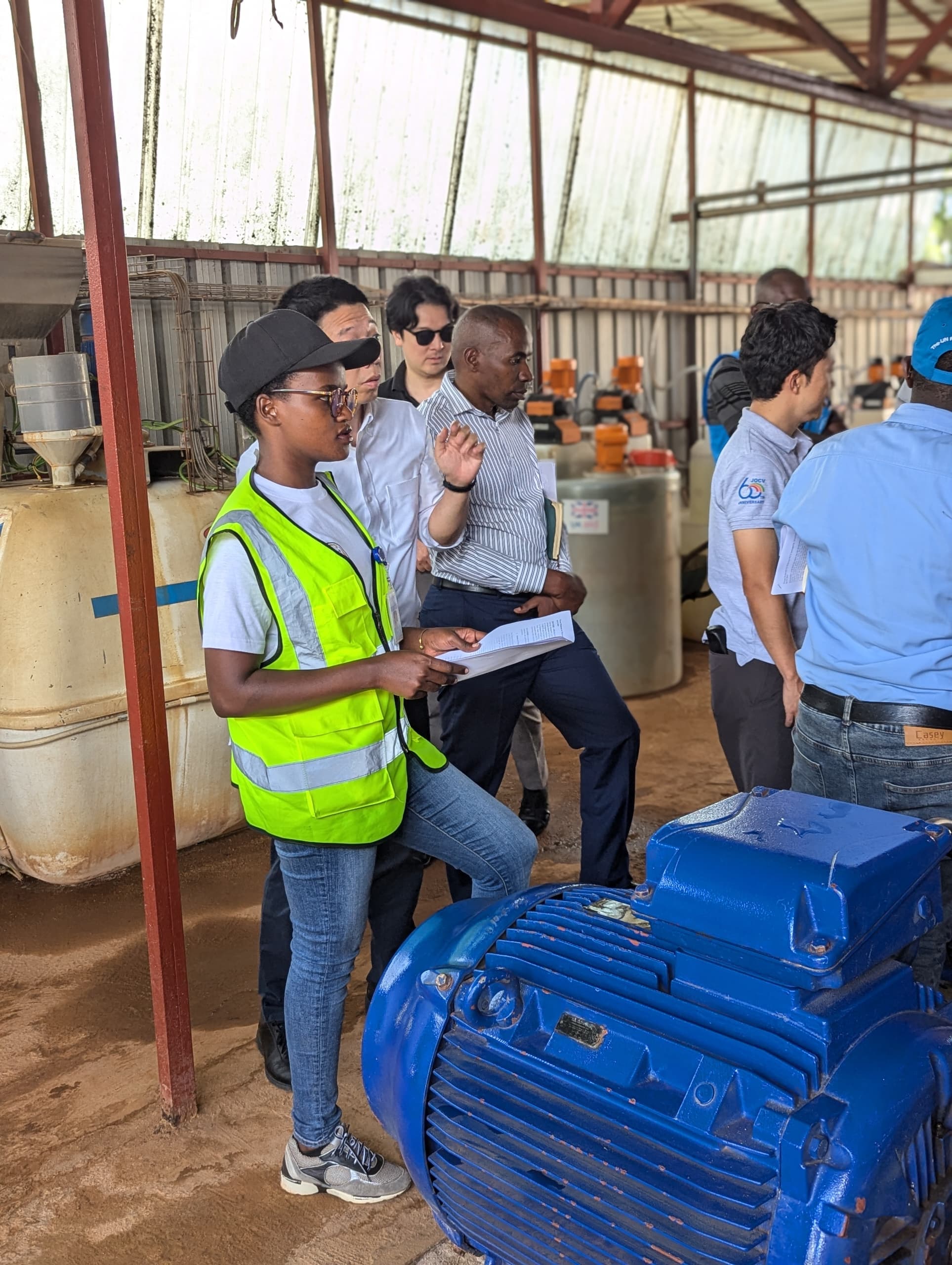 JICA and UNHCR Conduct WASH Evaluation Visit